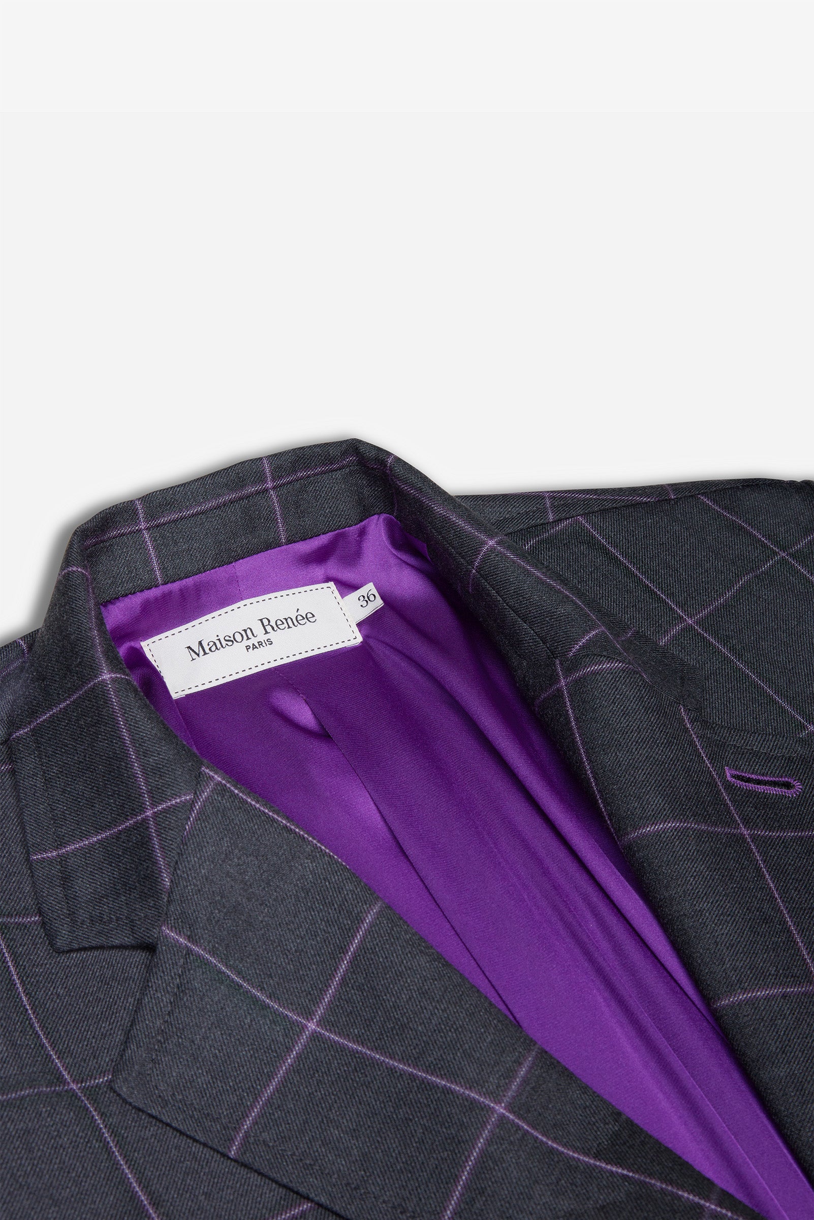 Renee Purple Blazer