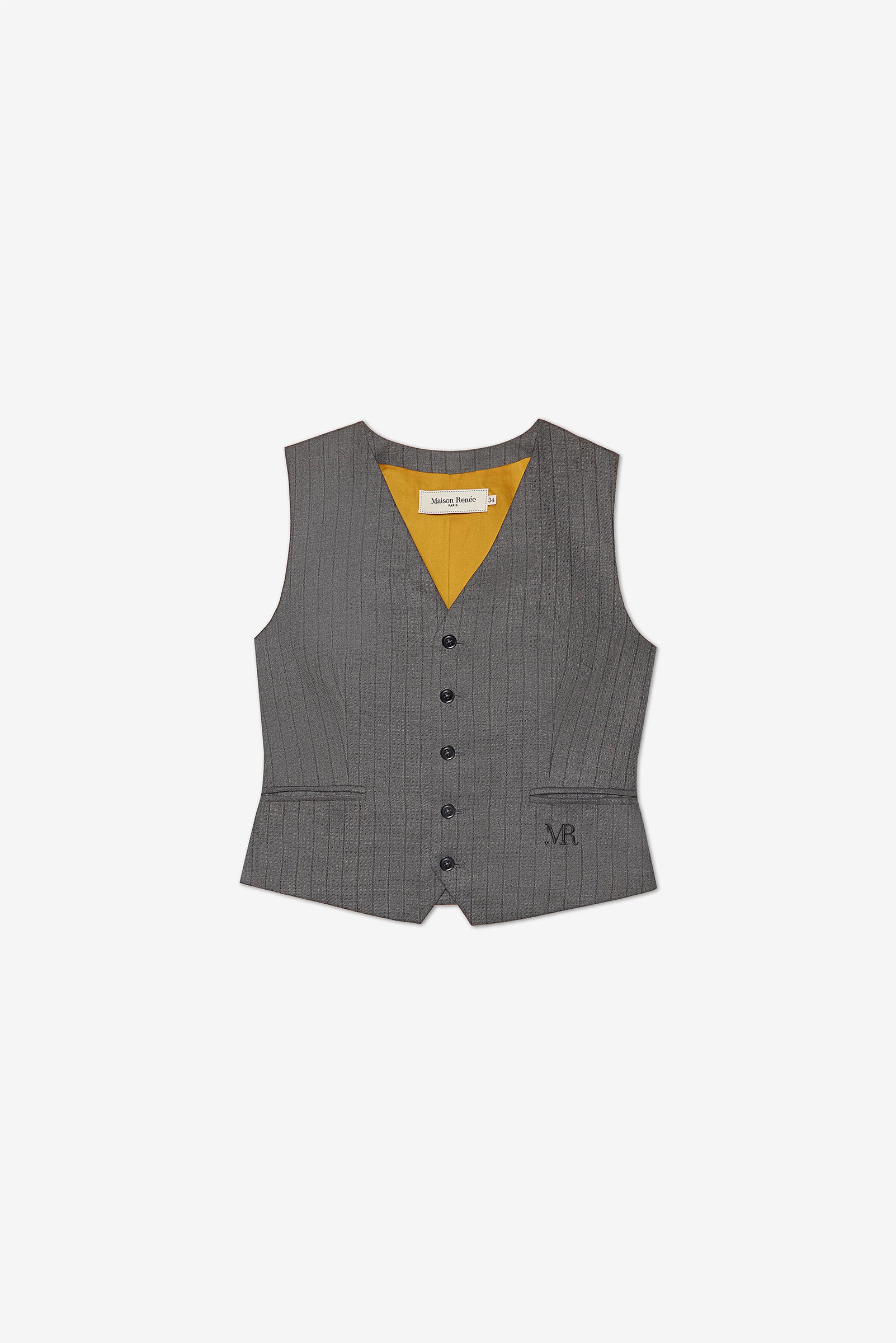 Gray Gustave Vest