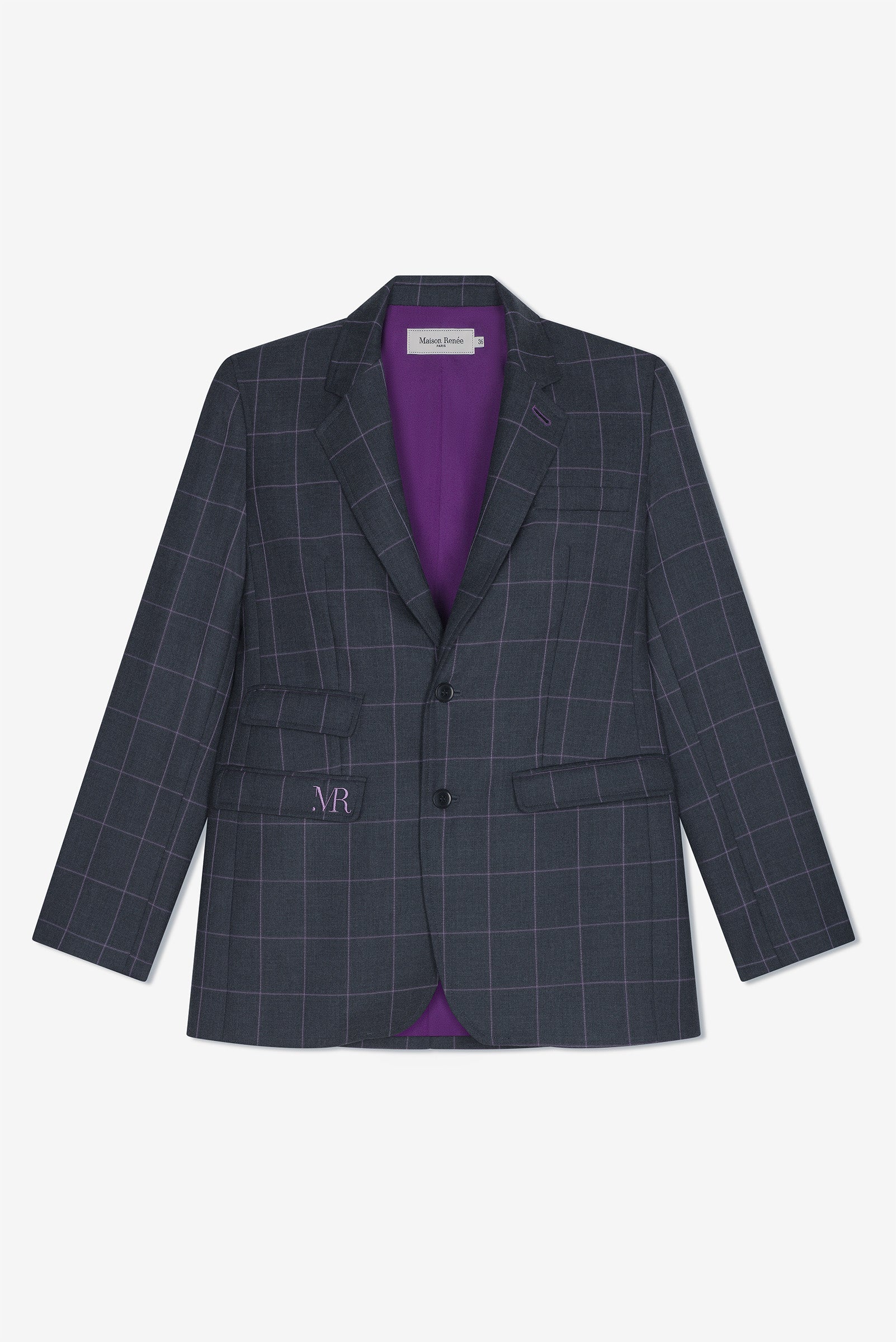 Renee Purple Blazer